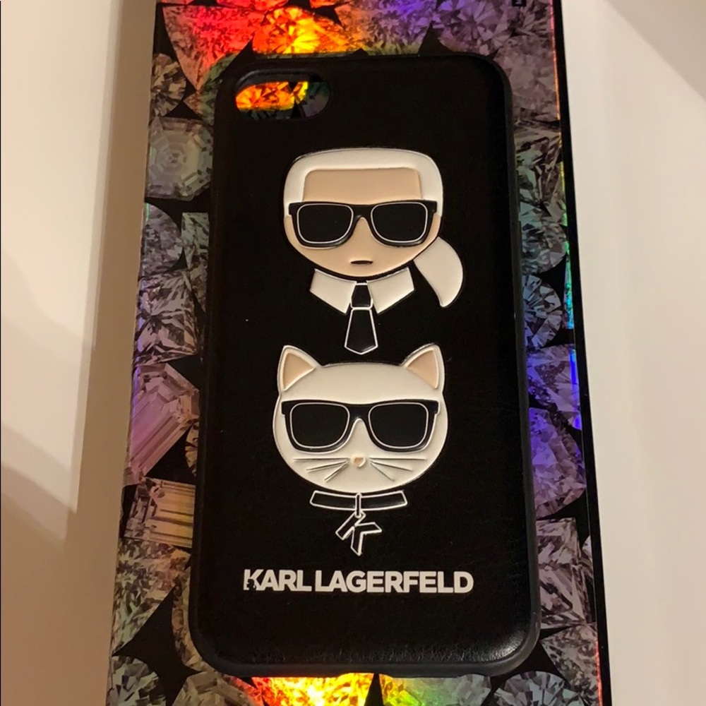 Karl Lagerfeld + Choupette IPhone 8/7/6 Case